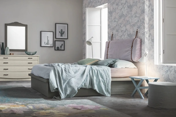 Letto con box contenitore Helios di Callesella