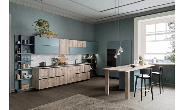 Cucina Moderna Atelier English di Callesella